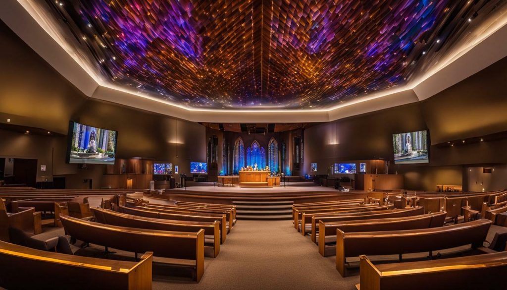 LED screen for church in Tempe