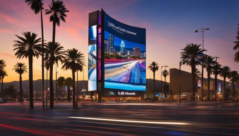 LED screen in Glendale