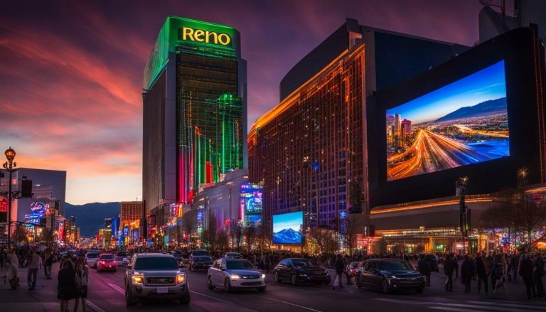 LED screen in Reno