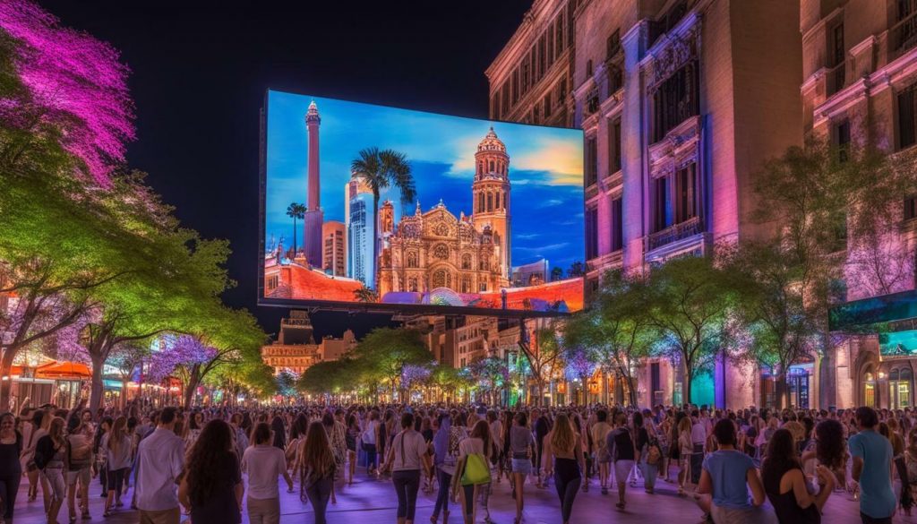 LED screen in San Antonio