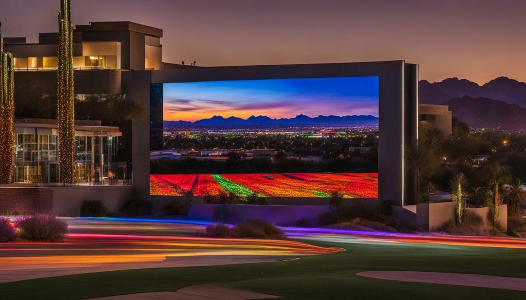 LED screen in Scottsdale