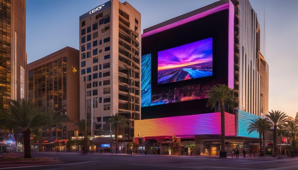 LED screen in Tempe