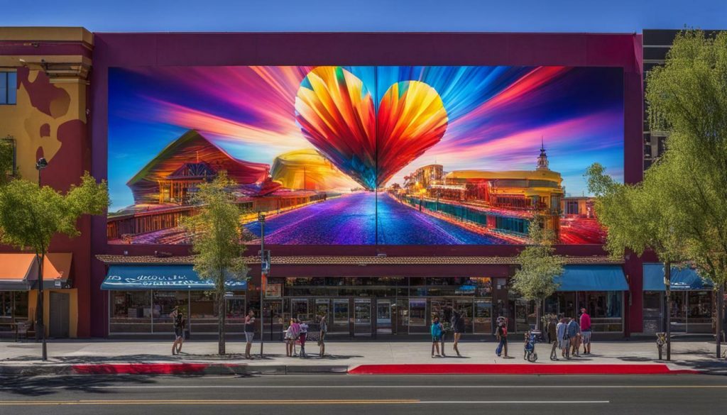 LED screen in Yerington