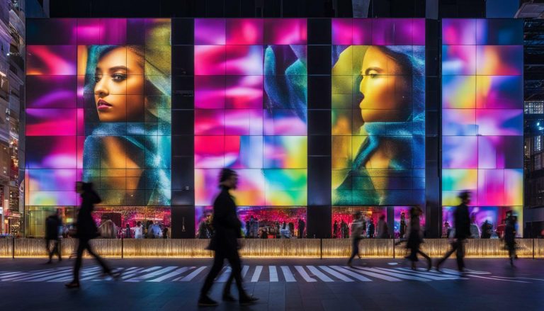 LED screen panels in Boulder City