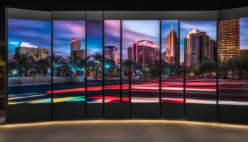 LED screen panels in Chandler