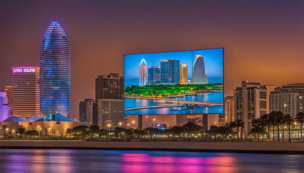 LED screen panels in Corpus Christi