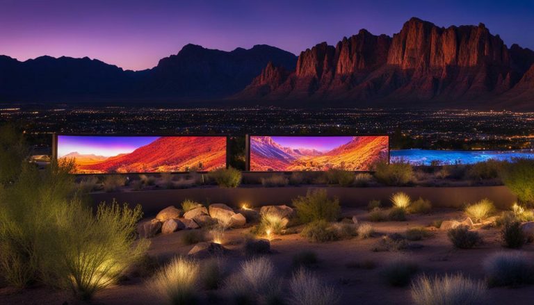 LED screen panels in Oro Valley