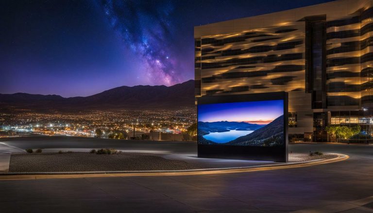 LED screen panels in Reno