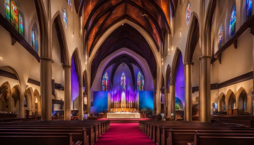 LED wall for church in Goodyear