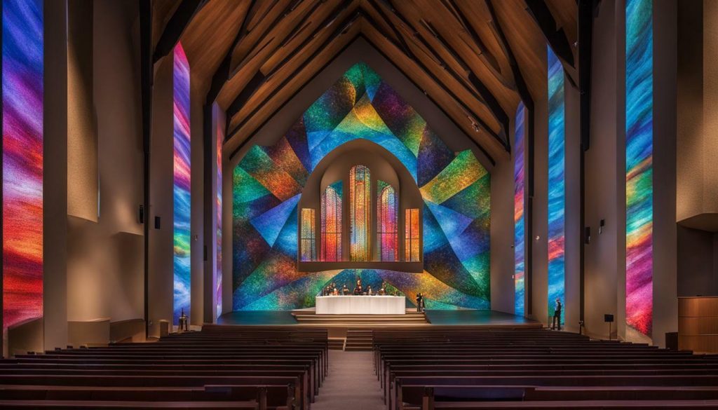 LED wall for church in Maricopa