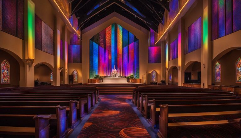 LED wall for church in North Las Vegas