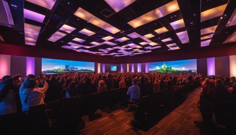 LED wall for church in Salem