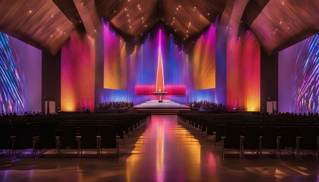 LED wall for church in Sierra Vista