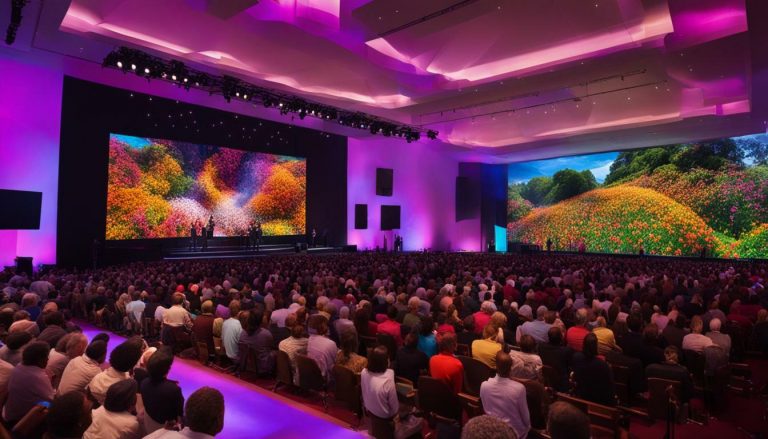 LED wall for church in Tempe