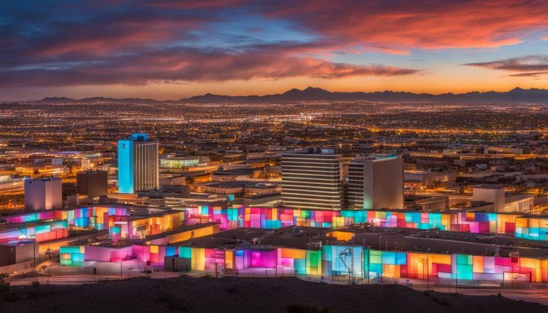 LED wall in El Paso