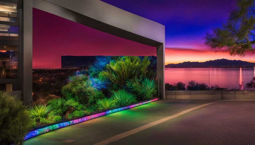 LED wall in Tucson