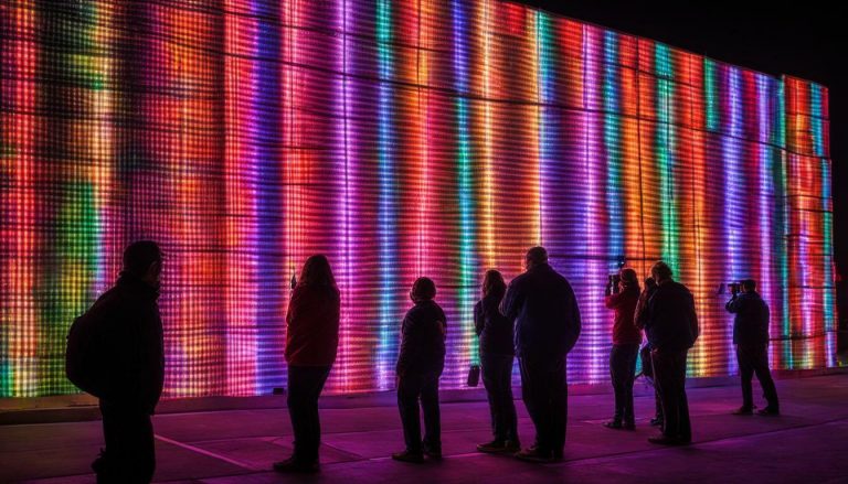 LED wall in Winnemucca