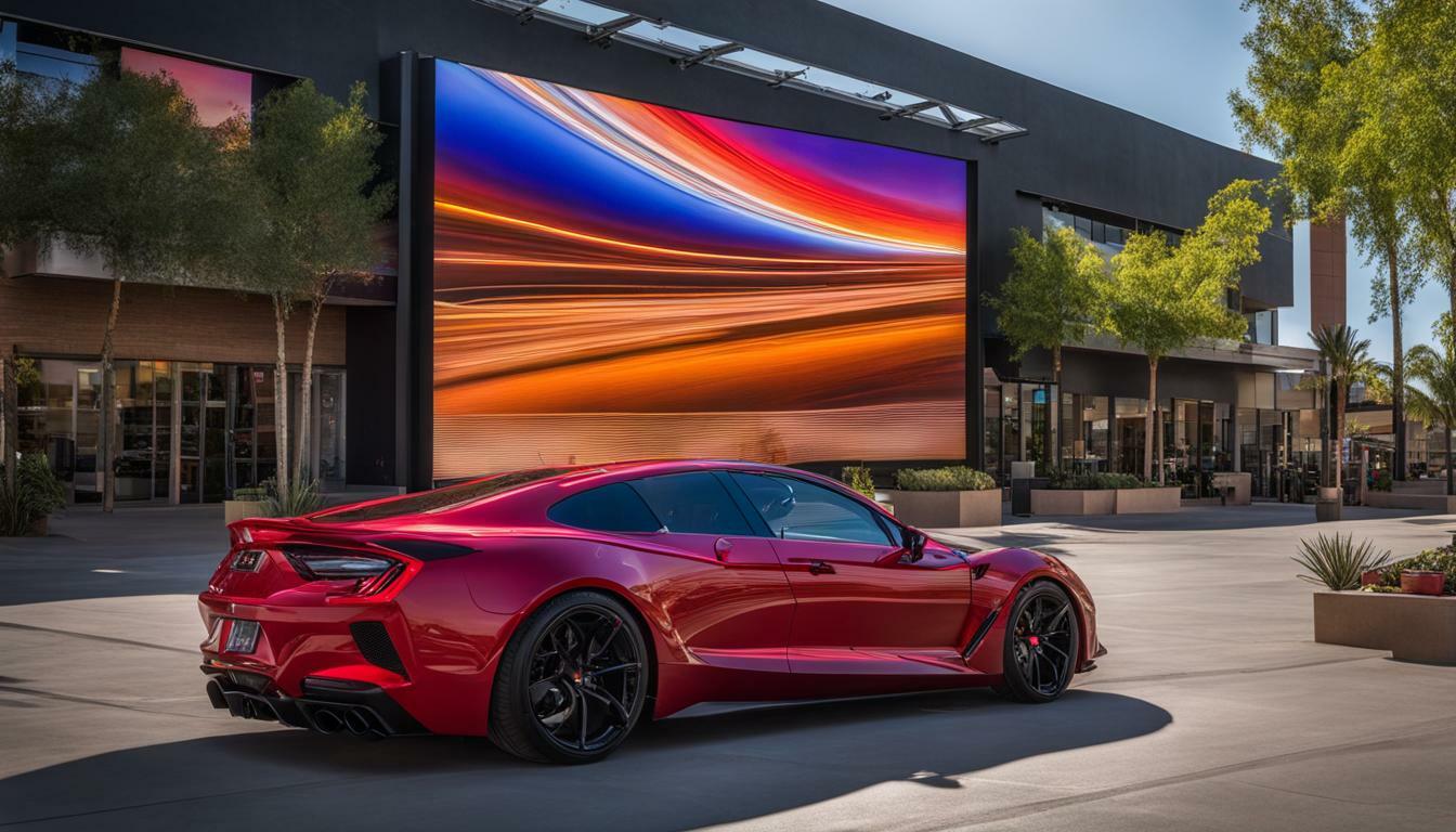 Outdoor LED Screen in Gilbert, AZ