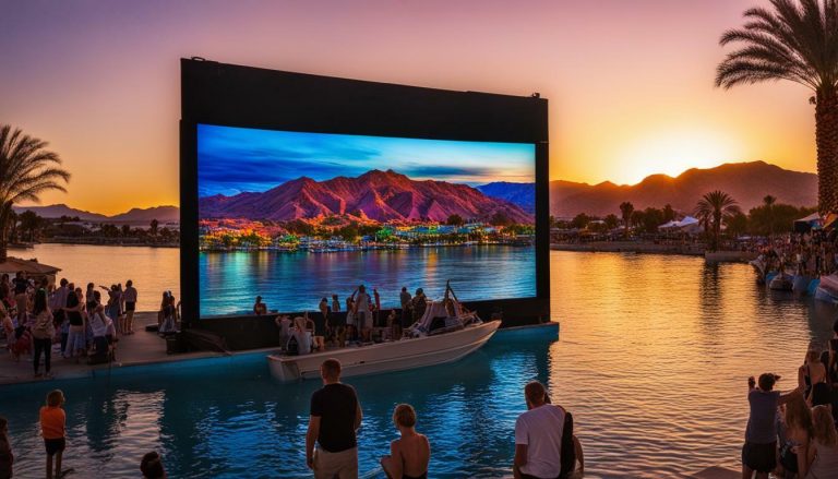 Outdoor LED screen in Lake Havasu City