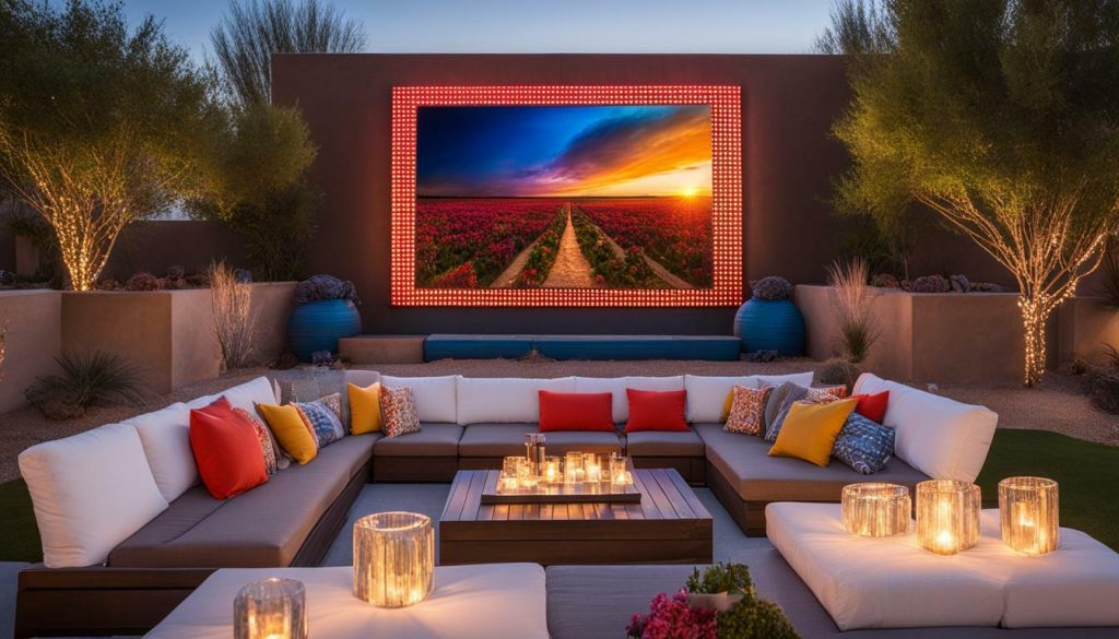 Outdoor LED screen in Maricopa