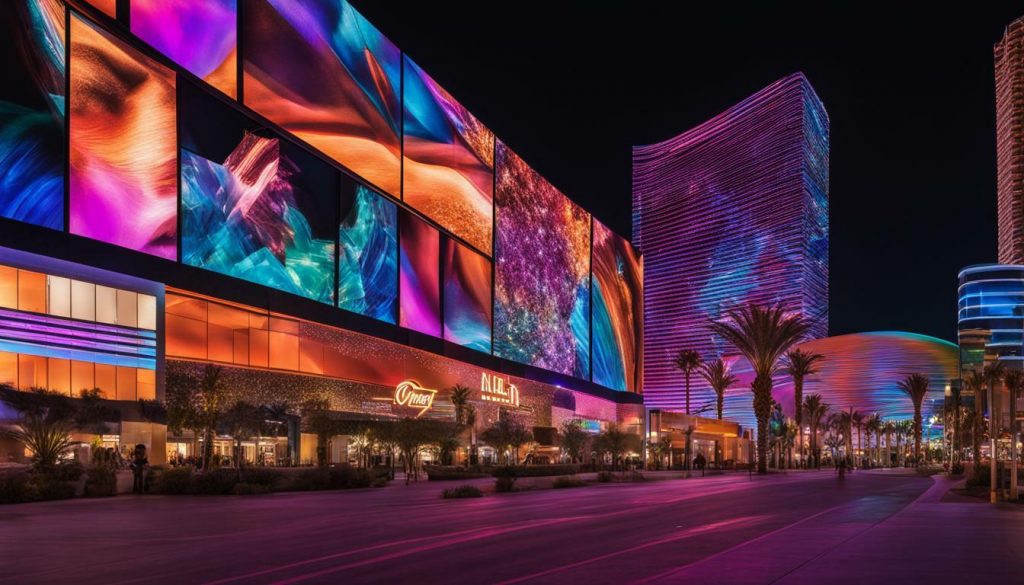 Outdoor LED screen in North Las Vegas