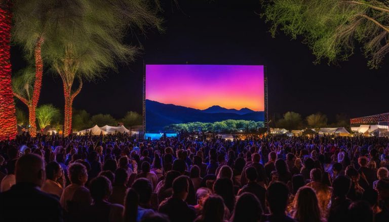 Outdoor LED screen in Oro Valley