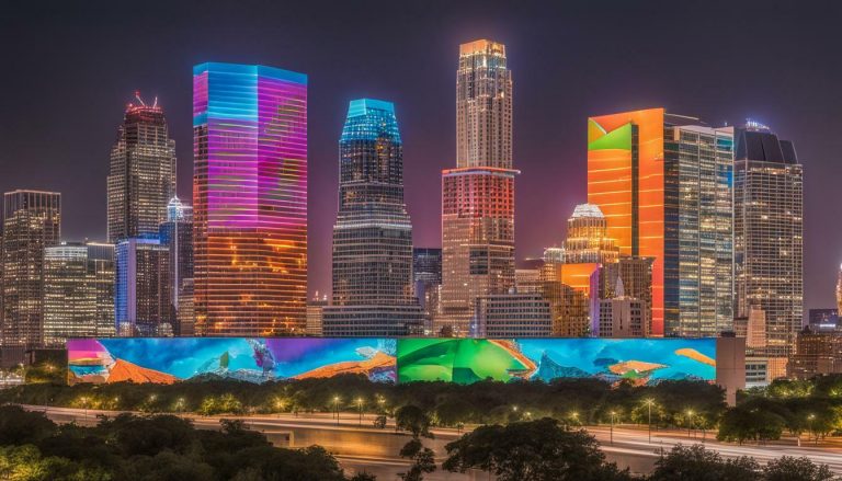 Top rated LED video wall in Austin