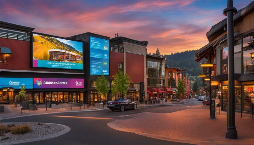 Digital signage in Coeur d'Alene