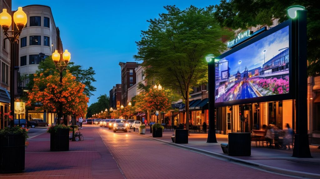 Digital signage in Madison