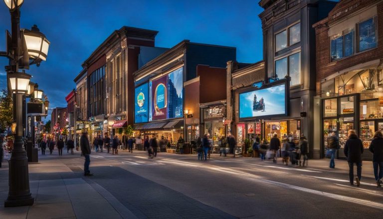 Digital signage in Marysville