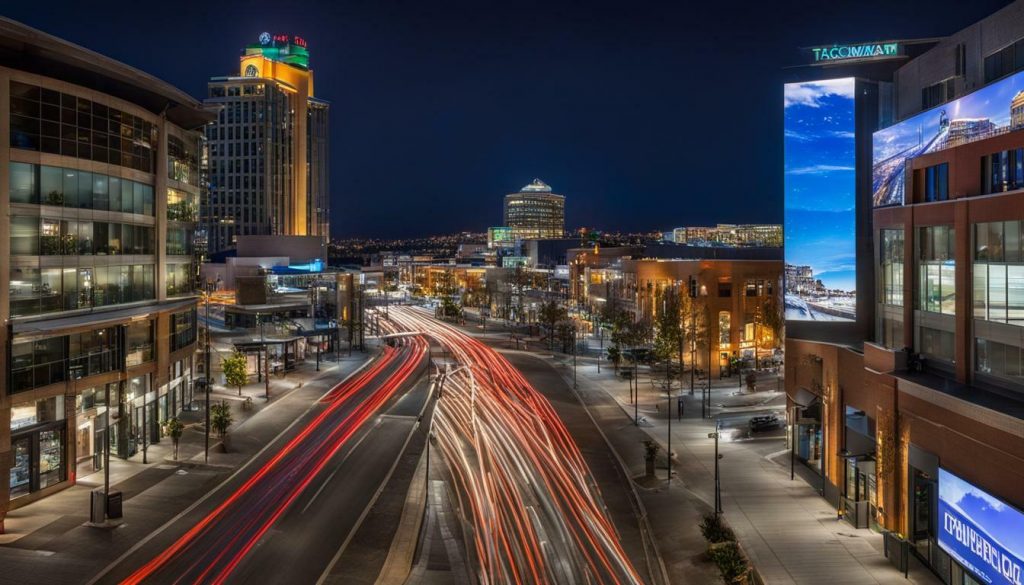 Digital signage in Tacoma