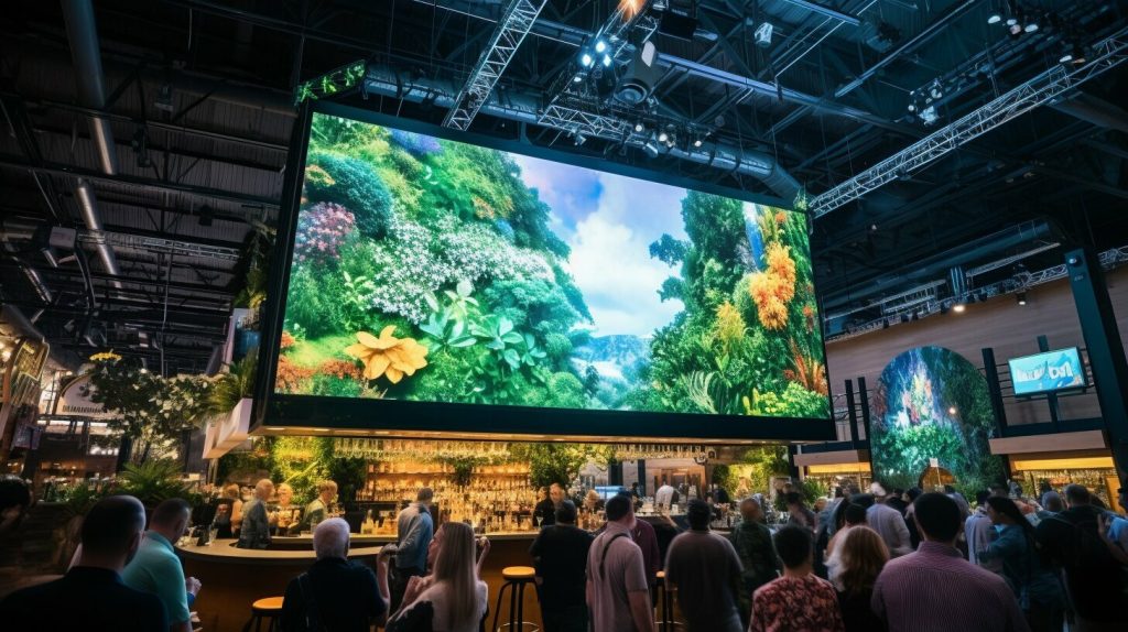 Indoor LED screen in Green Bay