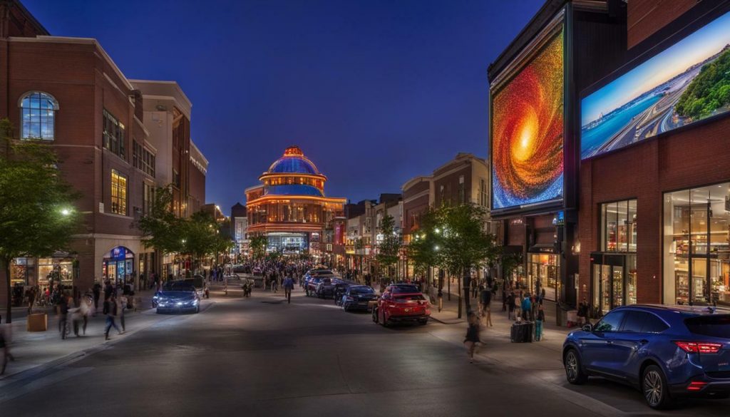 LED display in Auburn