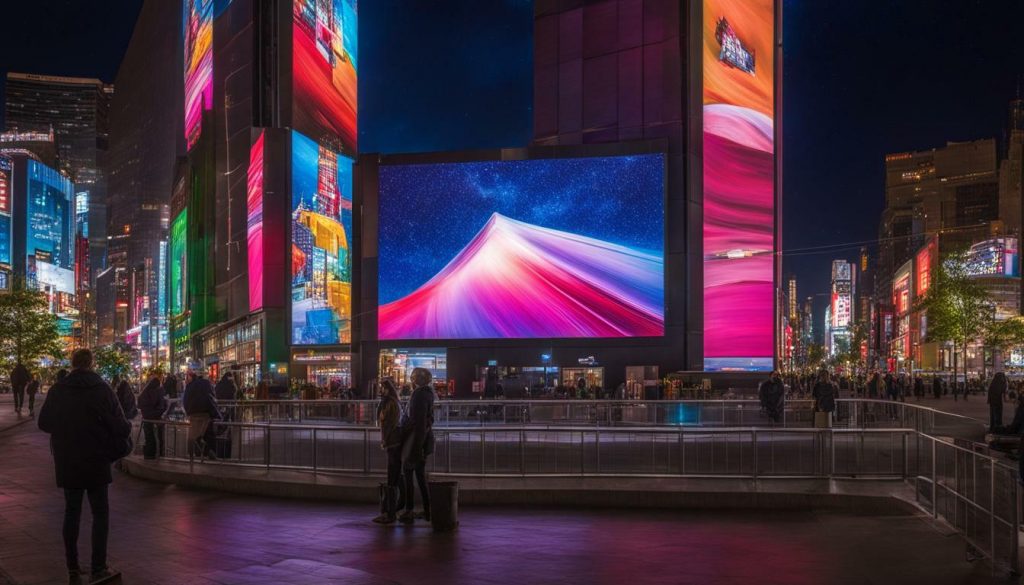 LED display in Blackfoot