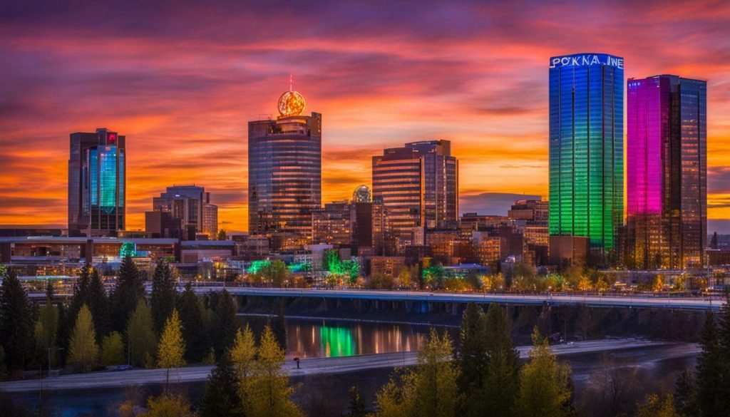 LED display in Spokane