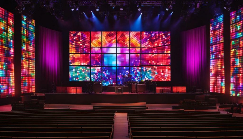 LED screen for church in Blackfoot