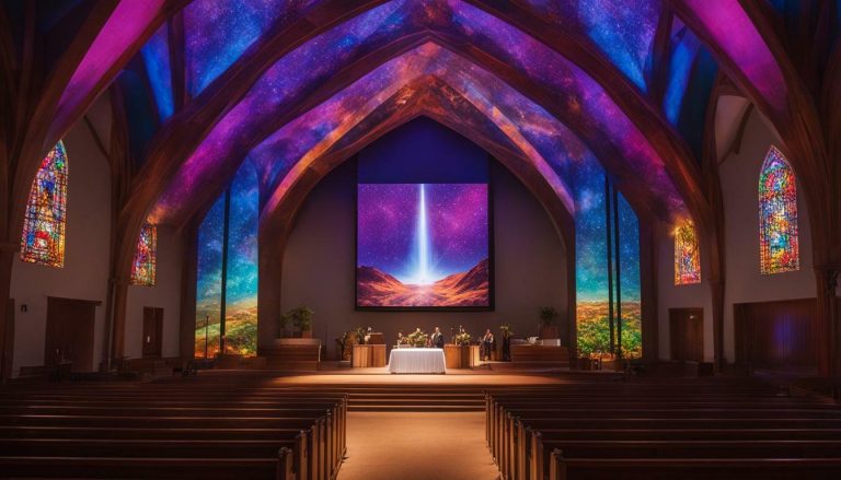 LED screen for church in Mountain Home