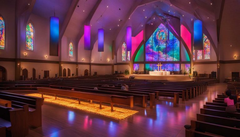 LED screen for church in Pasco