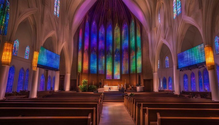 LED screen for church in Post Falls