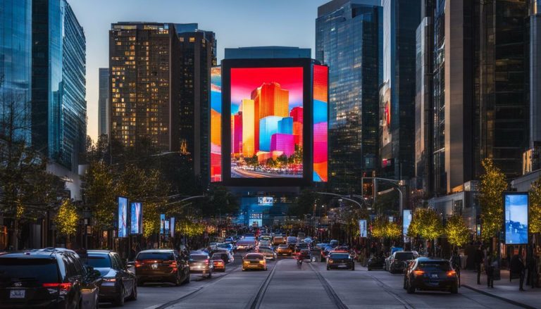 LED screen in Bellevue