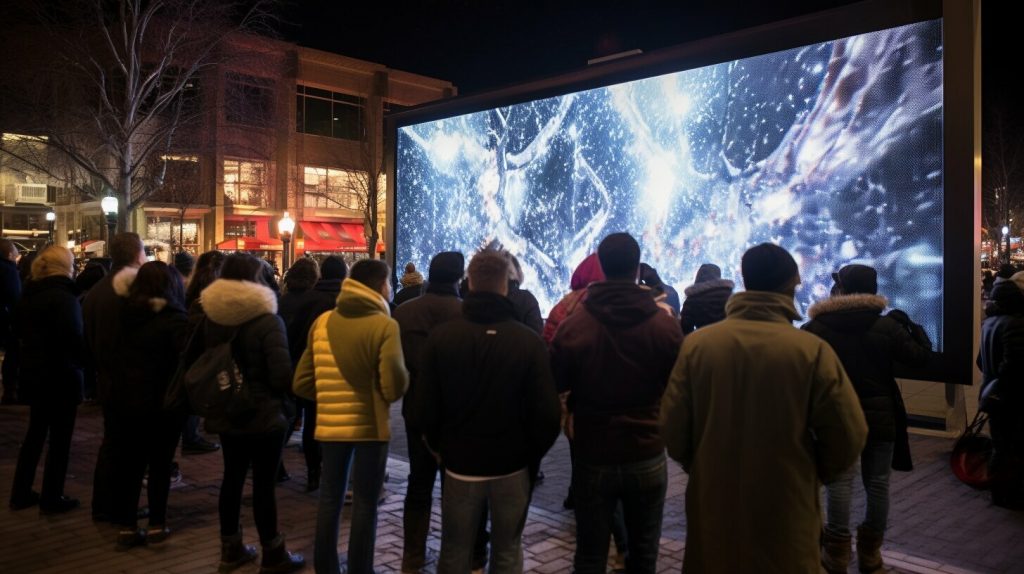 LED screen in Madison