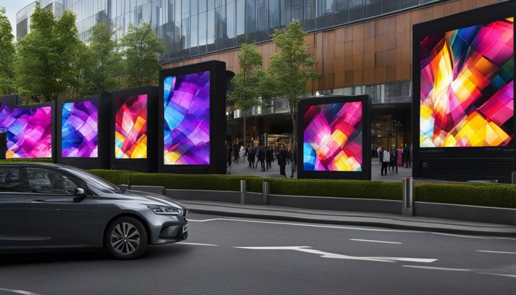 LED screen panels in Kent