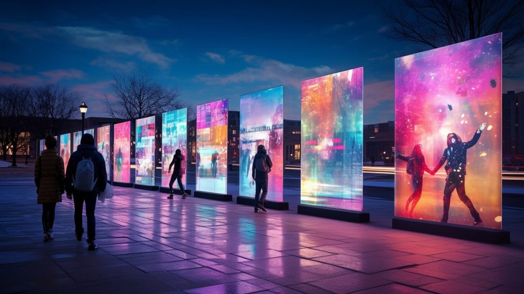 LED screen panels in Madison
