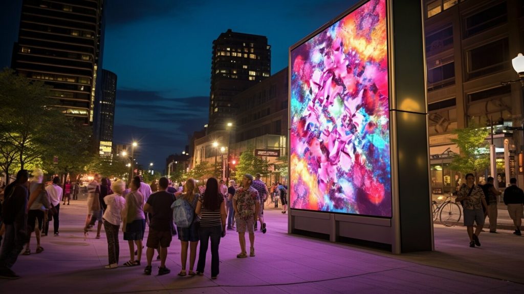 LED screen panels in Milwaukee