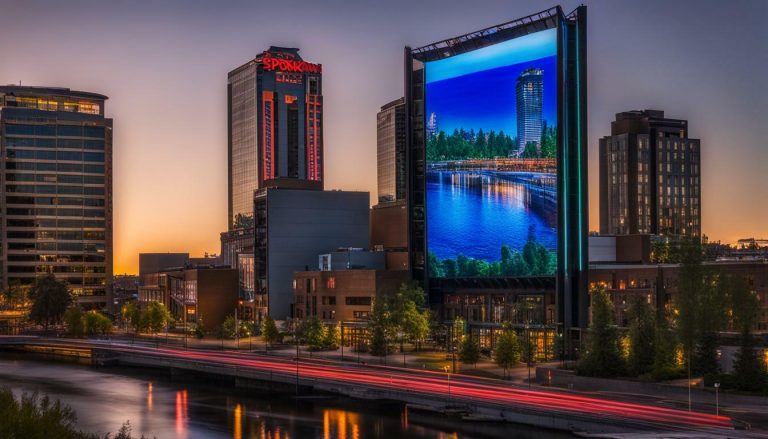 LED screen panels in Spokane