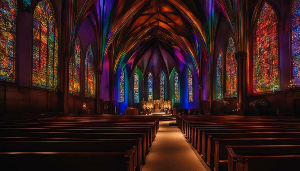 LED wall for church in Bellingham