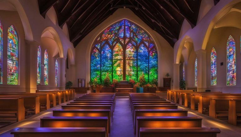 LED wall for church in Garden City