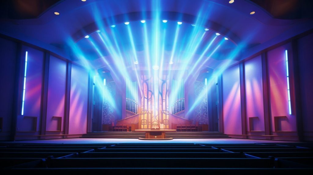 LED wall for church in Kenosha