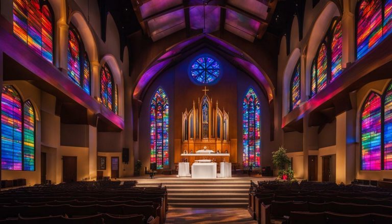 LED wall for church in Spokane