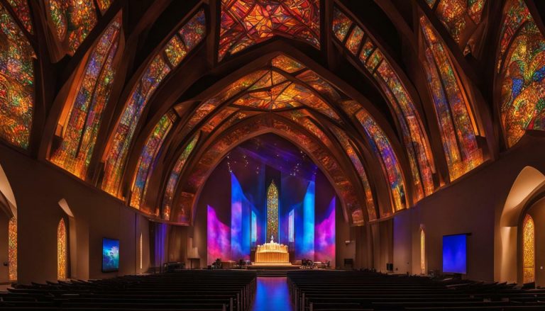 LED wall for church in Tacoma